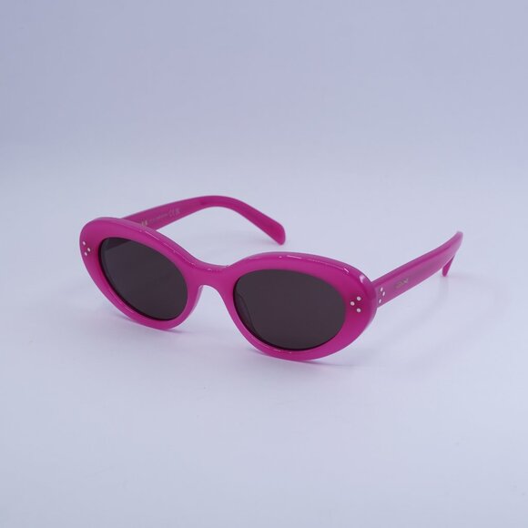 🕶️ New Celine CL40193I 72E Sunglasses - Shiny Rose Frame, Brown Lenses - Picture 1 of 10